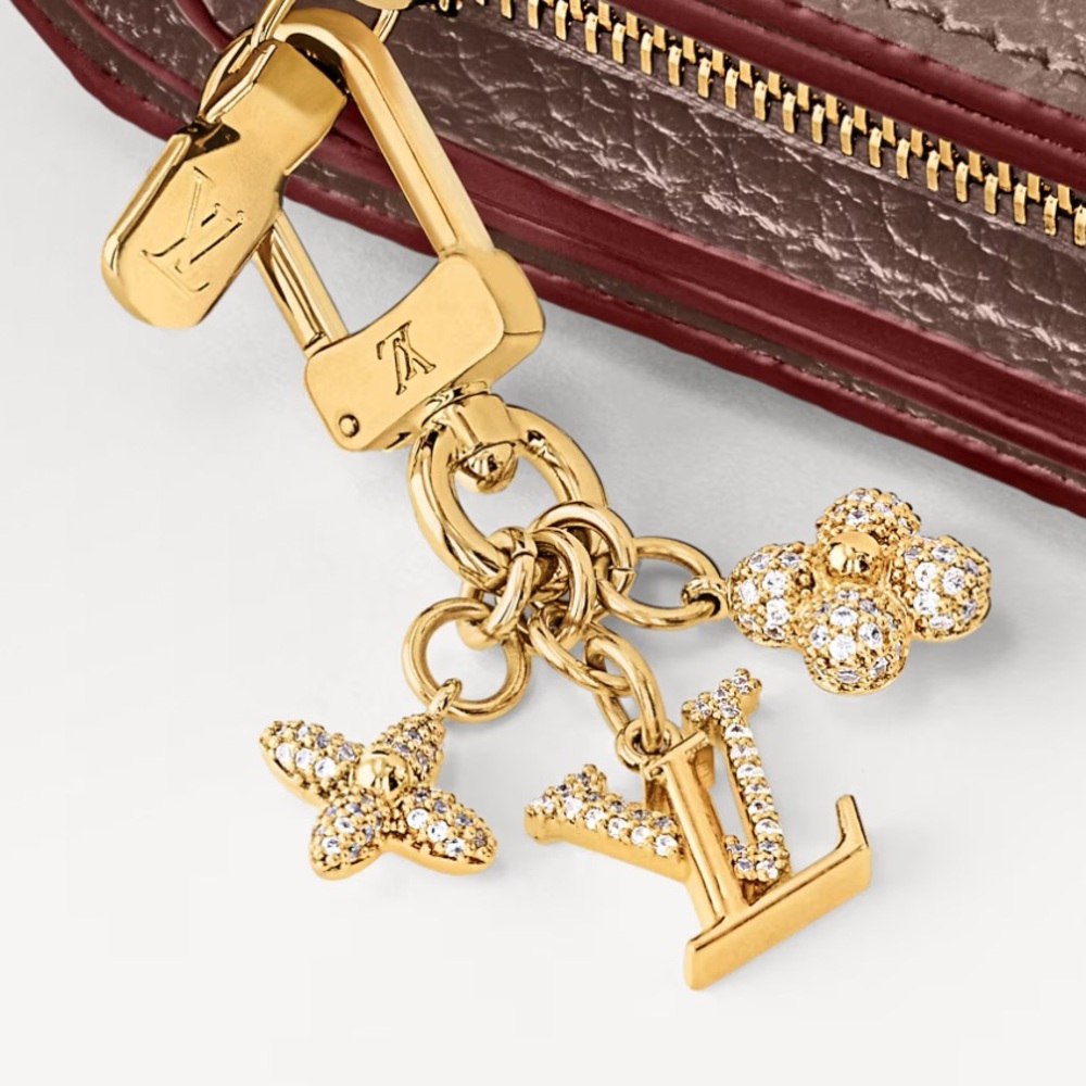 NWT Louis Vuitton Micro Bag Charm (Gold/Crystals) - Picture 3 of 16
